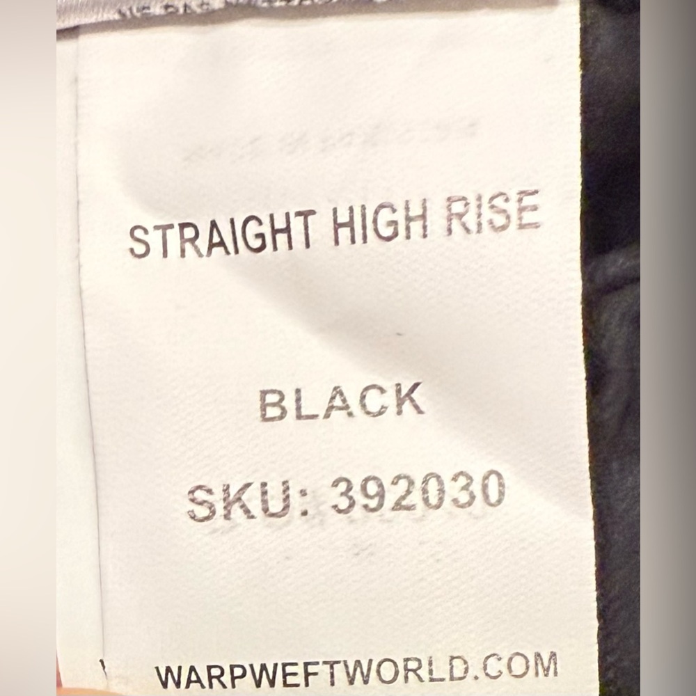 NWT - Warp + Weft Straight Leg Jeans in Dark Wash Size 28 - Picture 13 of 13